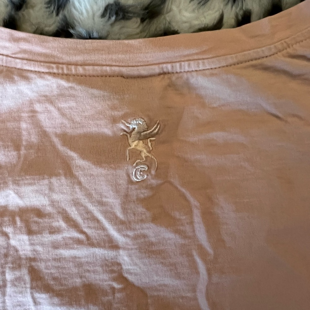 Trendy Pink Ruffled Top - Picture 4 of 5